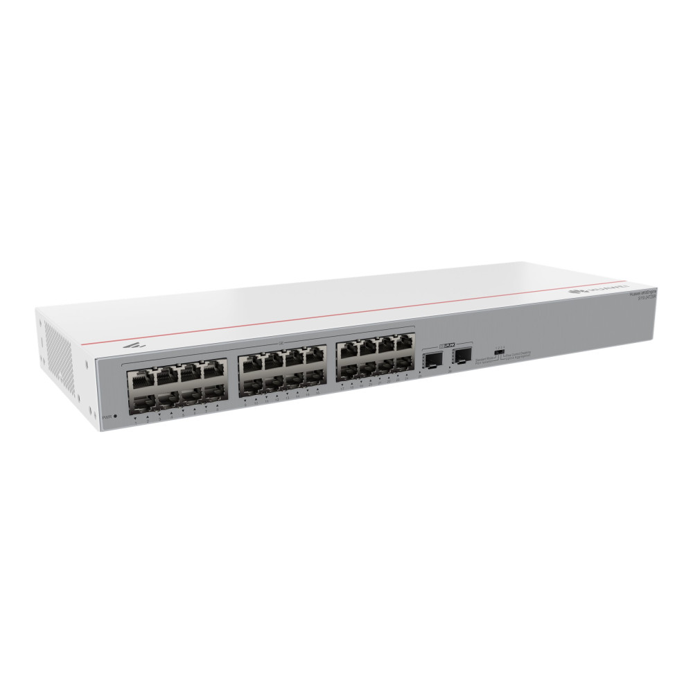 Produktbild för Huawei eKitEngine S110-24T2SR - switch - 24 portar - rackmonterbar