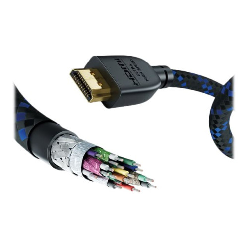 in-akustik in-akustik Premium - HDMI-kabel med Ethernet - 3 m