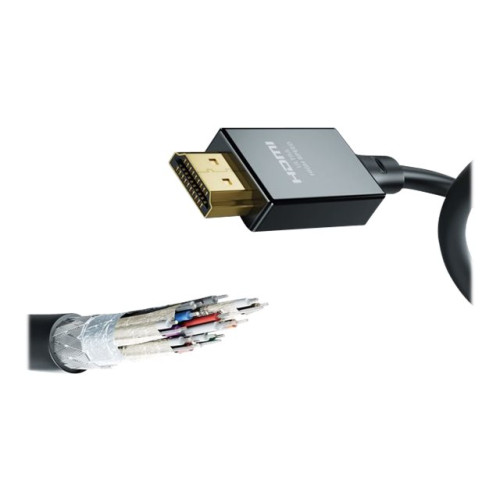 in-akustik in-akustik Star - HDMI-kabel med Ethernet - 1 m