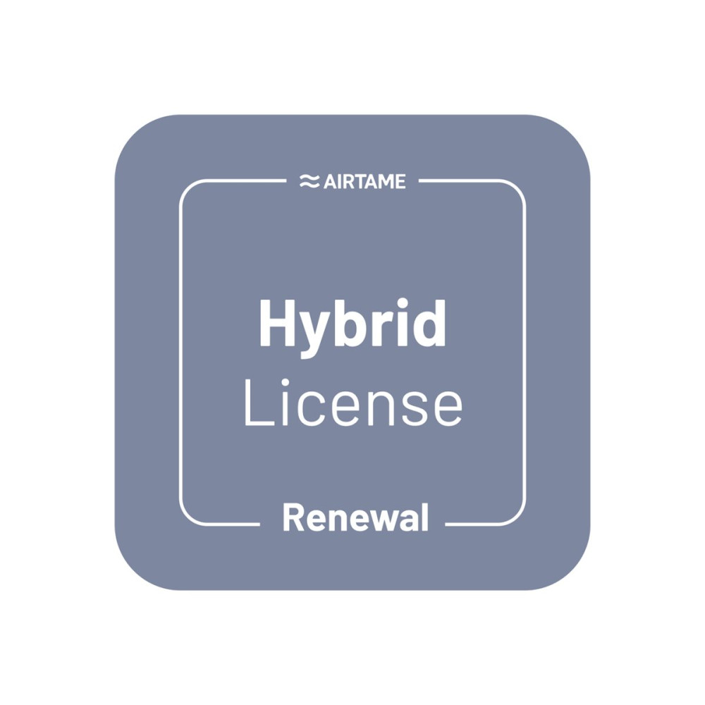Produktbild för Airtame Hybrid - förnyelse av abonnemangslicens (1 år) - 1 licens