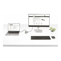 Produktbild för StarTech.com 4-Port USB-C Hub with USB-C DP Alt Mode Video Output 4K 60Hz, 3x USB-A, 1x USB-C, 100W Power Delivery Pass-Through, USB 3.2 Gen 2 (10Gbps), Portable USB Type-C to USB Type-A/C - 1ft (30cm) Host Cable (HB31C3A1CDPPD3) - hubb - 4 portar