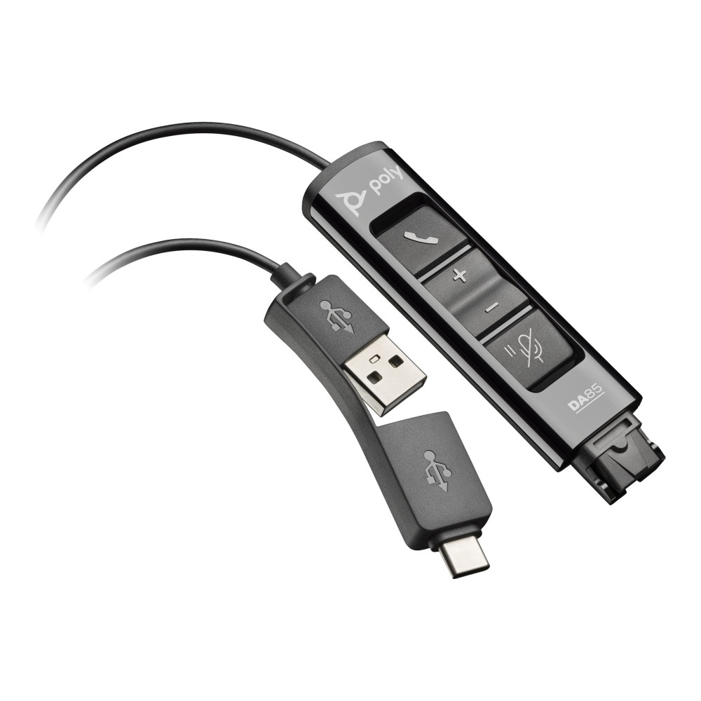 Produktbild för HP Poly DA85 - headset-kabel - 1.3 m