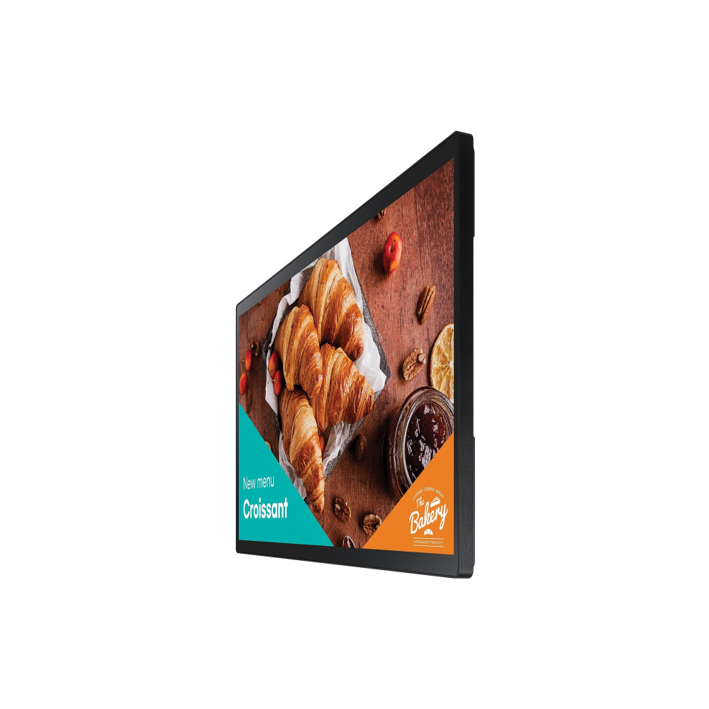 Produktbild för Samsung QB24C-T QBC-T Series - 24" Klass (23.8" visbar) LED-bakgrundsbelyst LCD-skärm - Full HD - för interaktiv skyltning/interaktiv kommunikation