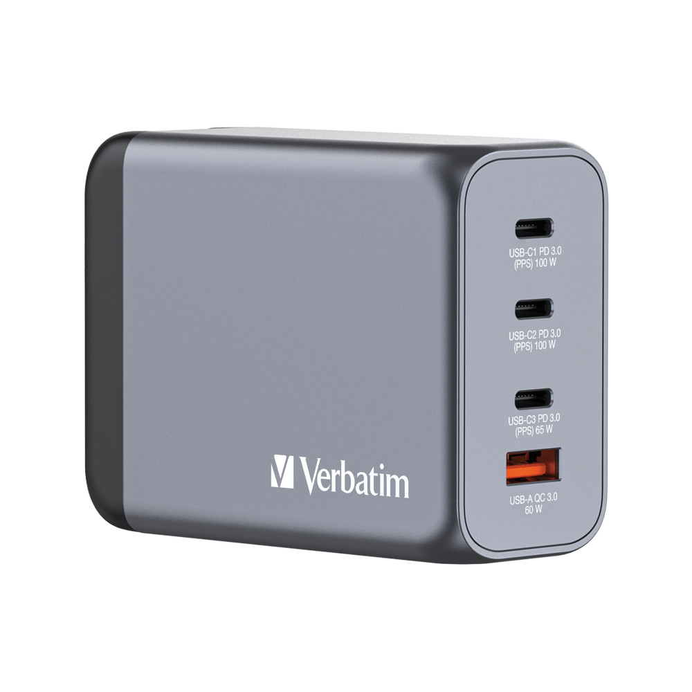 Produktbild för Verbatim - strömadapter - GaN - 200 watt