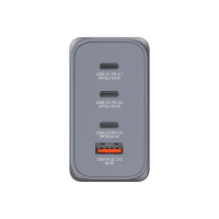 Produktbild för Verbatim strömadapter - GaN - 3 x USB-C, USB typ A - 240 watt