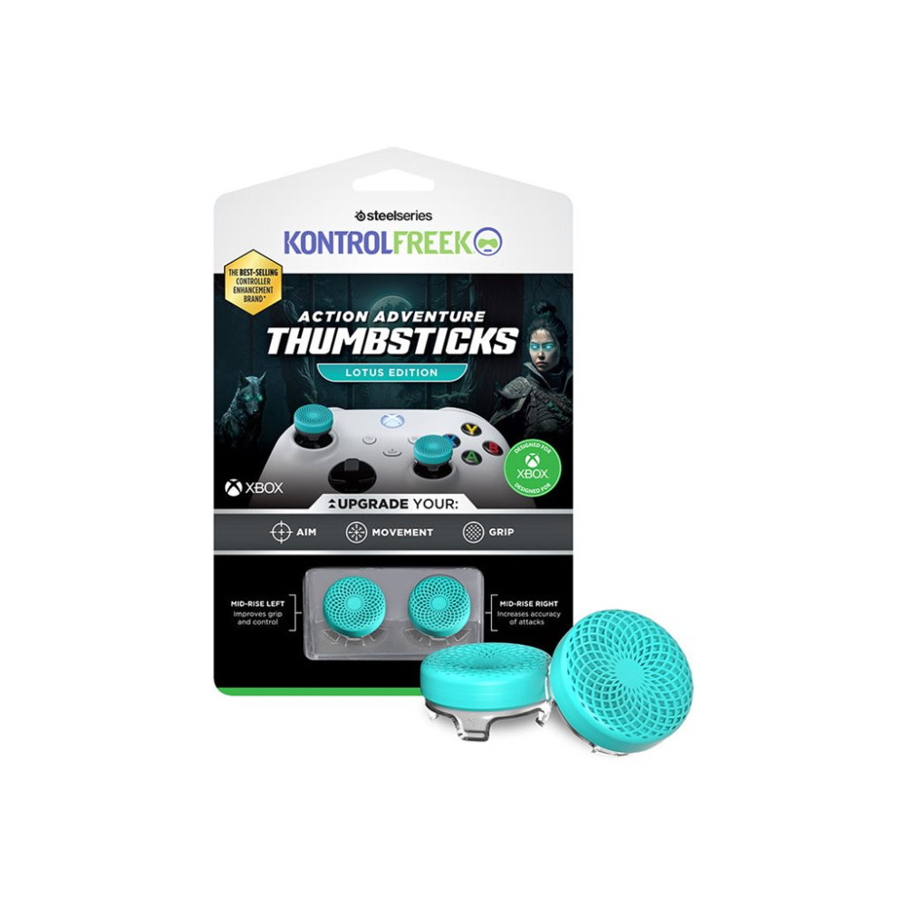 Produktbild för KontrolFreek Performance Thumbsticks - Lotus Edition - tumgreppsats för spelstyrenhet