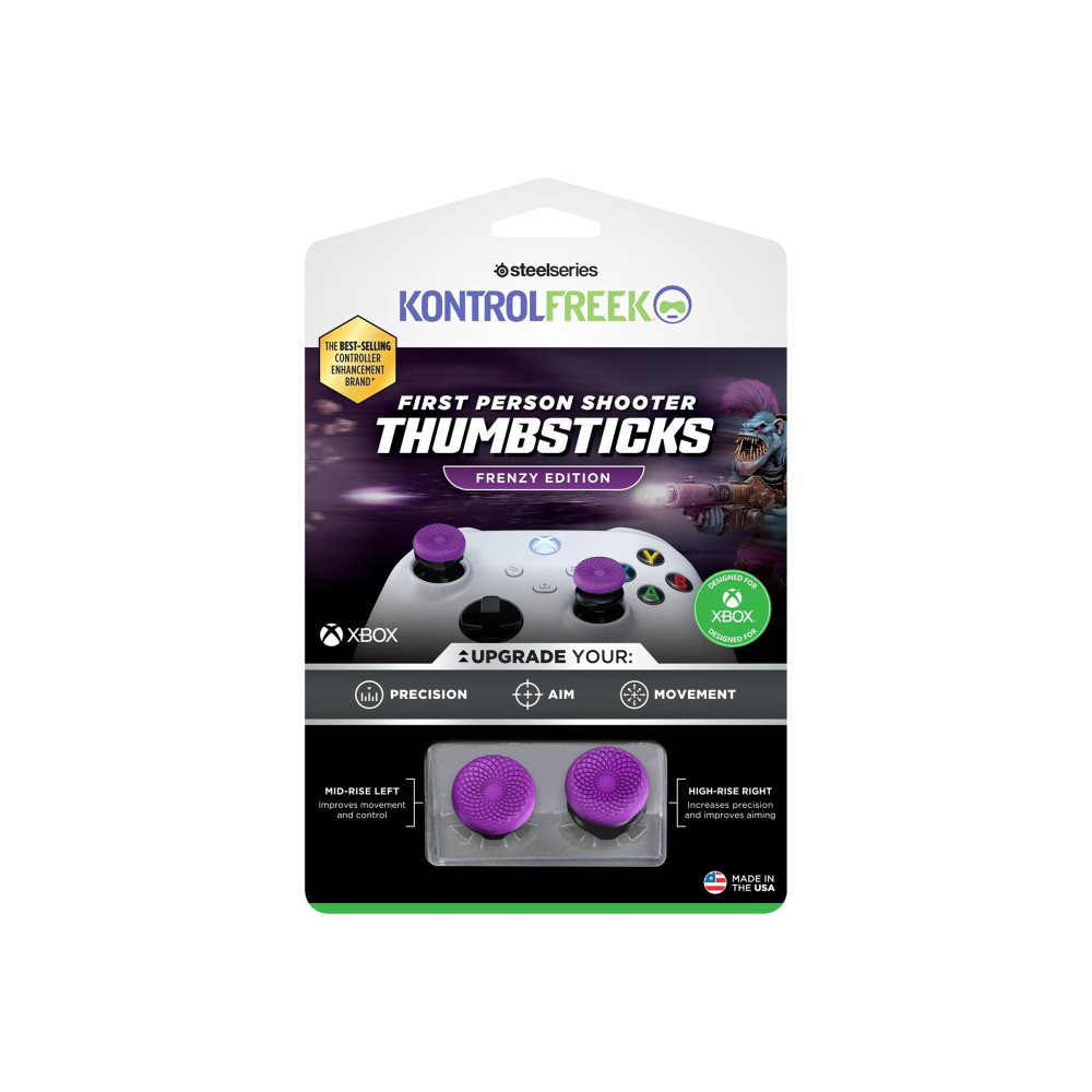 Produktbild för KontrolFreek Performance Thumbsticks - Frenzy Edition - tumgreppsats för spelstyrenhet