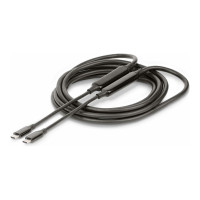 Produktbild för StarTech.com 3m (10ft) Active USB-C Cable, USB 3.2 Gen 2 10Gbps, Long USB Type-C Data Transfer Cable, 60W Power Delivery, 8K 60Hz, DP 1.4 Alt Mode w/HBR3/HDR10/MST/DSC 1.2/HDCP 2.2 - USB C to C cable (UCC-3M-10G-USB-CABLE) - USB typ C-kabel - USB-C till U