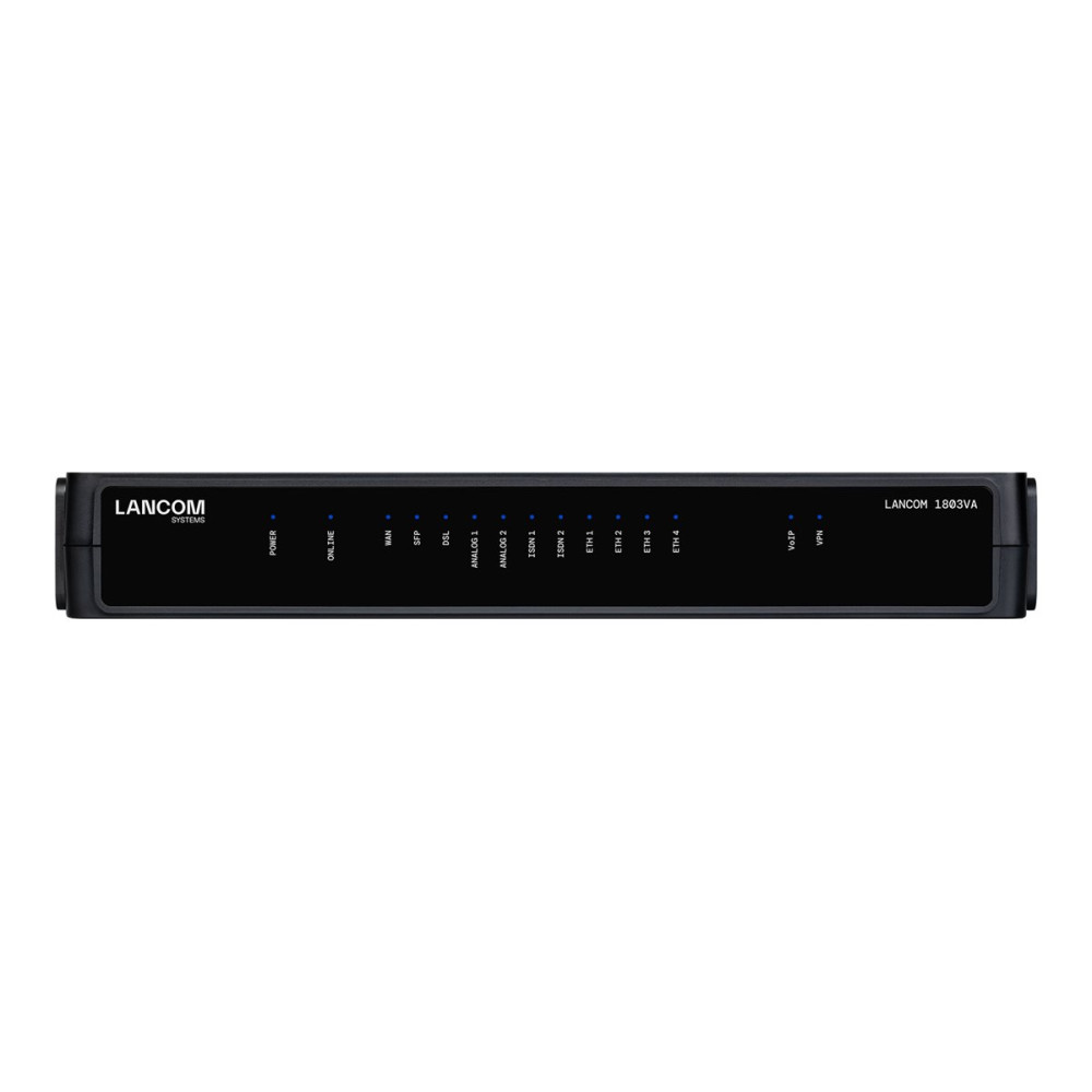 Produktbild för LANCOM 1803VA - router - DSL-modem - skrivbordsmodell