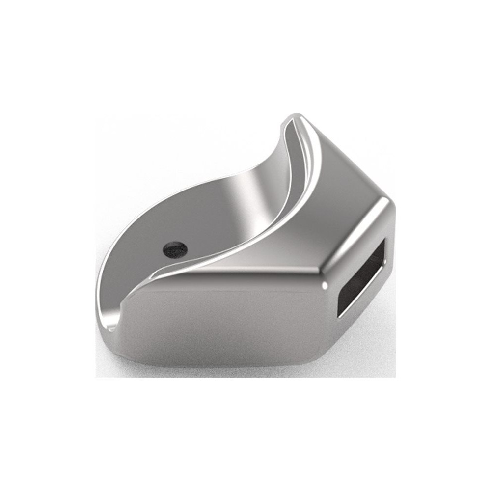 Produktbild för Compulocks Ledge Lock Adapter for MacBook Air 15" M2-M4 with Combination Cable Lock Silver - säkerhetssats för system - kombinationslås