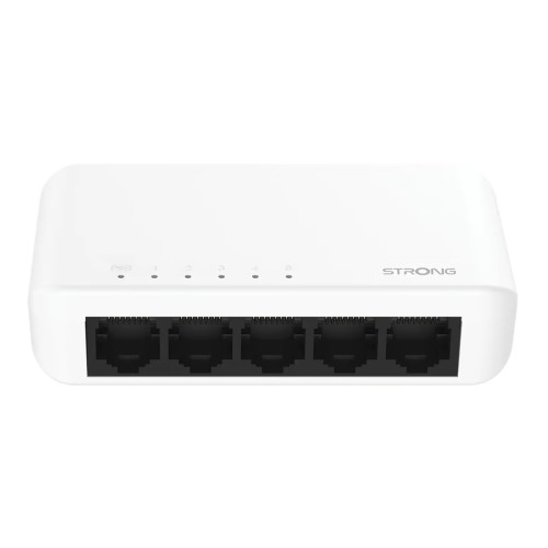 Strong Strong SW8000P - switch - Gigabit - 8 portar - ohanterad