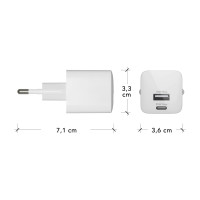 Produktbild för dbramante1928 re-charge strömadapter - USB, USB-C - 30 Watt