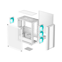 Produktbild för DeepCool CC560 WH V2 - mid tower - ATX