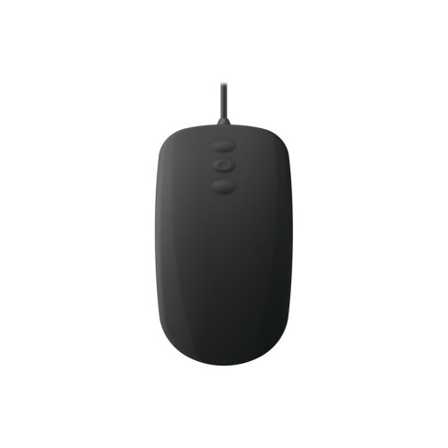 CHERRY Contour Active Key Medical QuickClean AK-PMH3 - Standard Sized - mus - medicinsk, hygienisk design - USB - svart