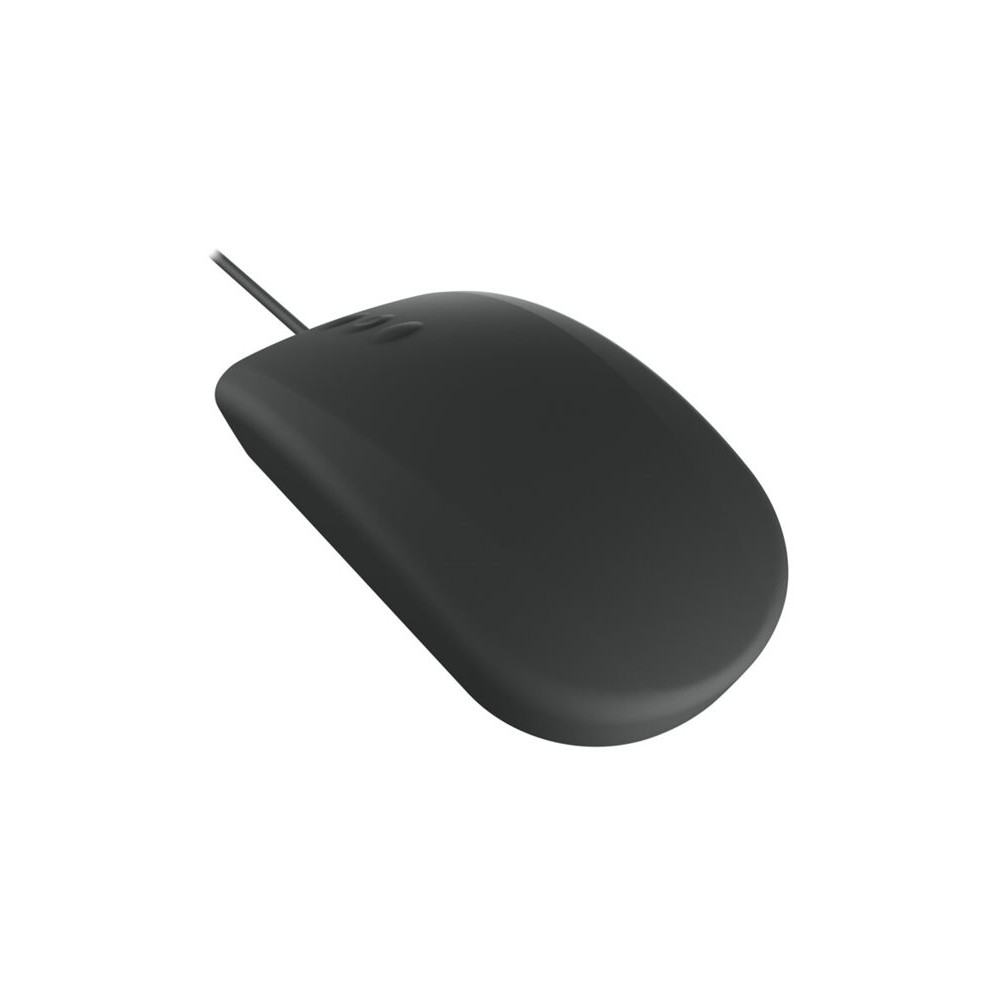Produktbild för Contour Active Key Medical QuickClean AK-PMH3 - Standard Sized - mus - medicinsk, hygienisk design - USB - svart