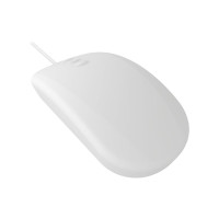 Produktbild för Contour Active Key Medical QuickClean AK-PMH3 - Standard Sized - mus - medicinsk, hygienisk design - USB - vit