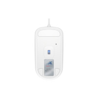 Produktbild för Contour Active Key Medical QuickClean AK-PMH3 - Standard Sized - mus - medicinsk, hygienisk design - USB - vit