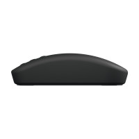 Produktbild för Contour Active Key Medical QuickClean AK-PMH3 - Standard Sized - mus - medicinsk, hygienisk design - 2.4 GHz - svart