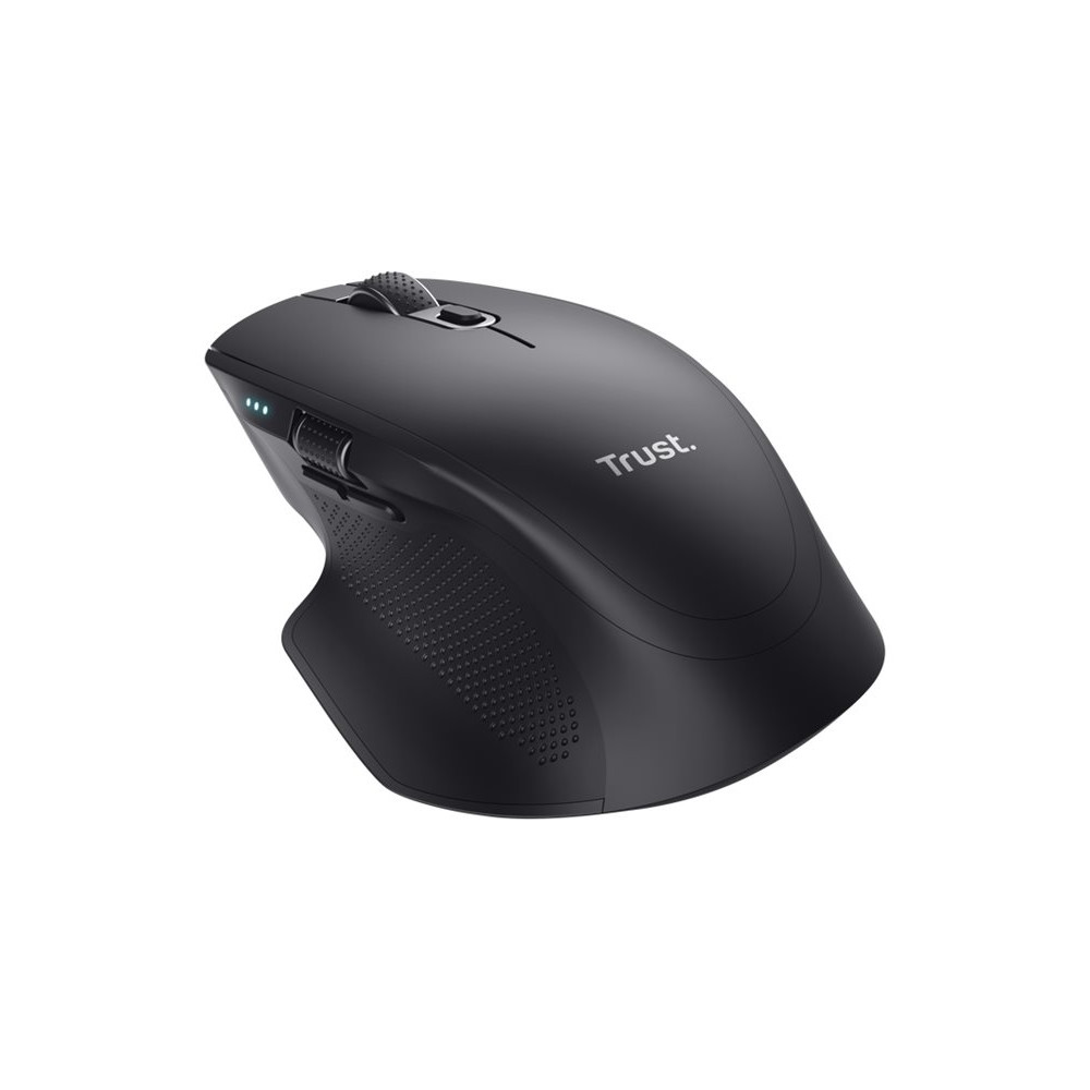 Produktbild för Trust Ozaa+ - mus - flera enheter - 2.4 GHz, Bluetooth - svart
