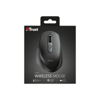 Produktbild för Trust Ozaa - mus - flera enheter - 2.4 GHz, Bluetooth - svart