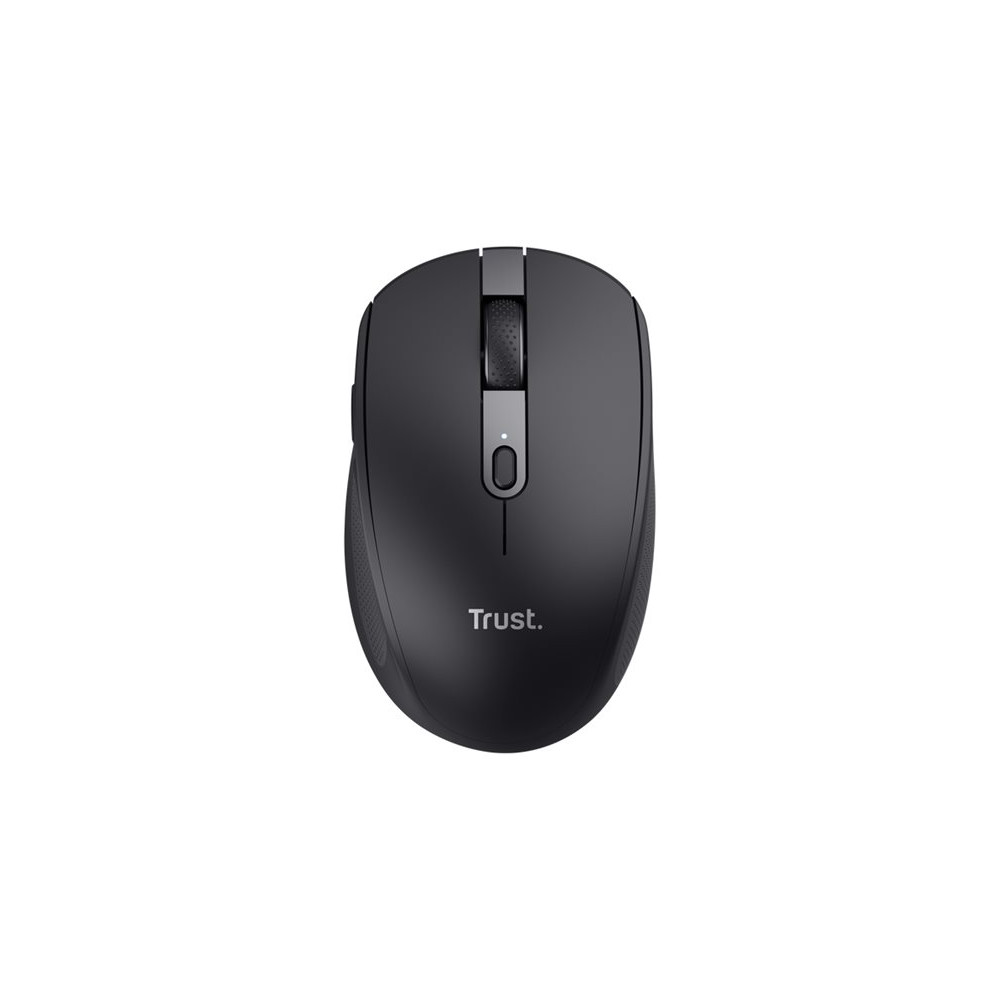 Produktbild för Trust Ozaa - mus - flera enheter - 2.4 GHz, Bluetooth - svart