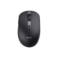 Produktbild för Trust Ozaa - mus - flera enheter - 2.4 GHz, Bluetooth - svart