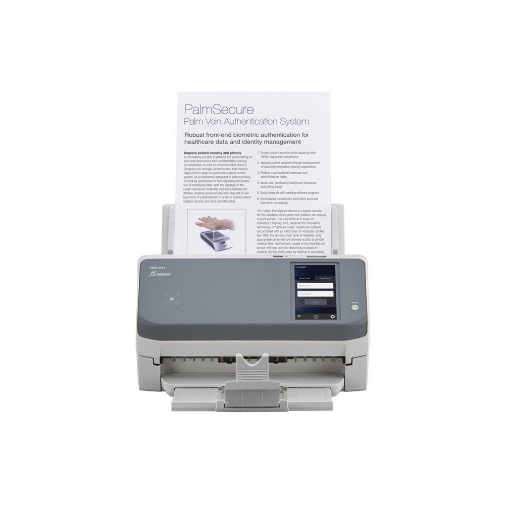 Produktbild för Ricoh fi-7300NX - dokumentskanner - desktop - Gigabit LAN, USB 3.1 Gen 1