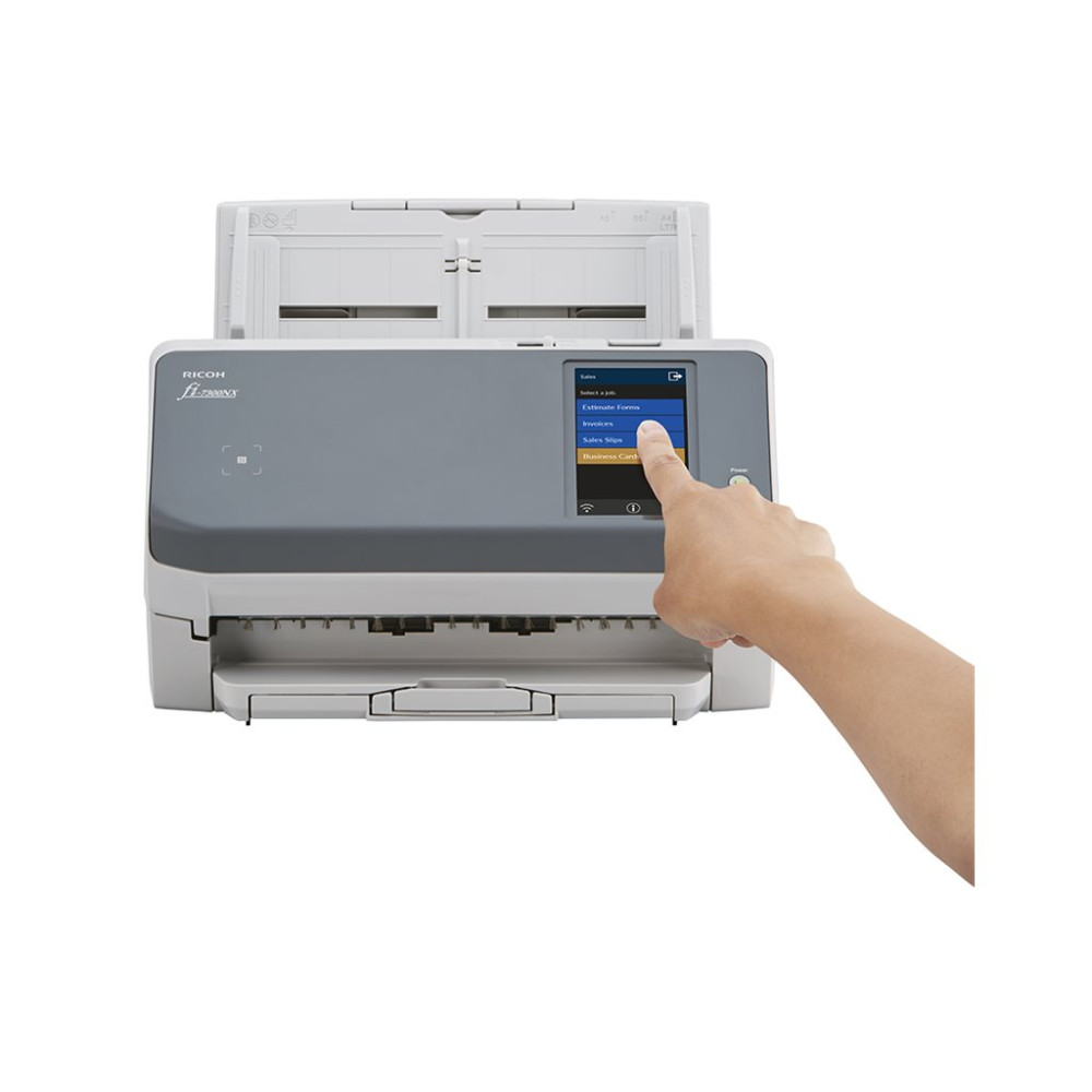 Produktbild för Ricoh fi-7300NX - dokumentskanner - desktop - Gigabit LAN, USB 3.1 Gen 1