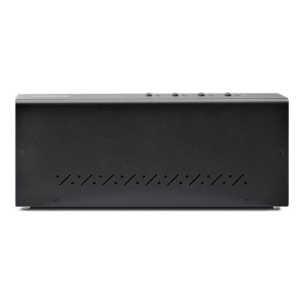 Produktbild för StarTech.com 4-Port Dual-Monitor DisplayPort KVM Switch, 4K 60Hz, 2x USB 5Gbps Hub Ports, 2x USB 2.0 HID Ports, Hotkey and Push-Button Switching, TAA Compliant - 3.5mm Audio, HDCP (P4DD46A2-KVM-SWITCH) - omkopplare för tangentbord/video/mus/ljud - 4 porta