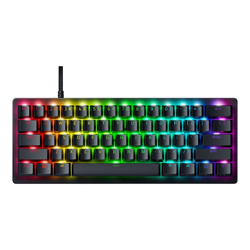 Produktbild för Razer Huntsman V3 Pro - tangentbord - 60% mini - QWERTY - amerikansk Inmatningsenhet