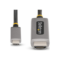 Produktbild för StarTech.com 10ft (3m) USB-C to HDMI Adapter Cable, 8K 60Hz, 4K 144Hz, HDR10, USB Type-C to HDMI 2.1 Video Converter Cable, USB-C DP Alt Mode/USB4/Thunderbolt 3/4 Compatible - USB-C Laptop to HDMI Monitor (136B-USBC-HDMI213M) - adapterkabel - 3 m