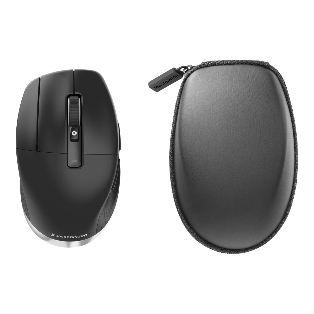 Produktbild för 3Dconnexion CadMouse Pro Wireless Left - mus - Bluetooth, 2.4 GHz, USB-C