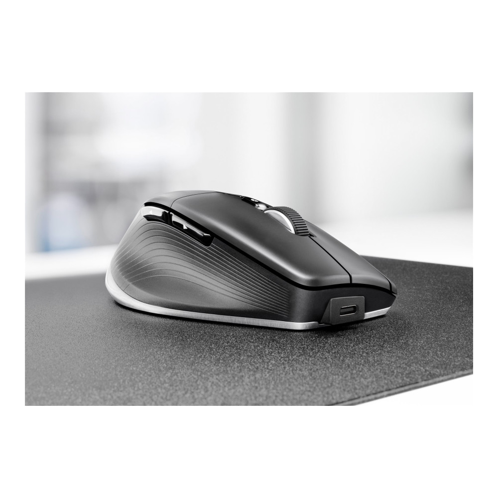 Produktbild för 3Dconnexion CadMouse Pro Wireless Left - mus - Bluetooth, 2.4 GHz, USB-C