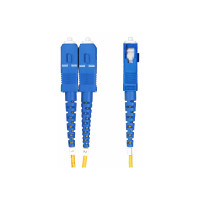 Produktbild för StarTech.com 1m (3ft) LC to SC (UPC) OS2 Single Mode Duplex Fiber Optic Cable, 9/125µm, Laser Optimized, 10G, Bend Insensitive, Low Insertion Loss - LSZH Fiber Patch Cord (SMLCSC-OS2-1M) - patch-kabel - 1 m - 1 m - gul