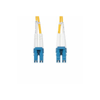 Produktbild för StarTech.com 6m (19.7ft) LC to LC (UPC) OS2 Single Mode Duplex Fiber Optic Cable, 9/125µm, Laser Optimized, 10G, Bend Insensitive, Low Insertion Loss - LSZH Fiber Patch Cord (SMDOS2LCLC6M) - patch-kabel - 6 m - 6 m - gul