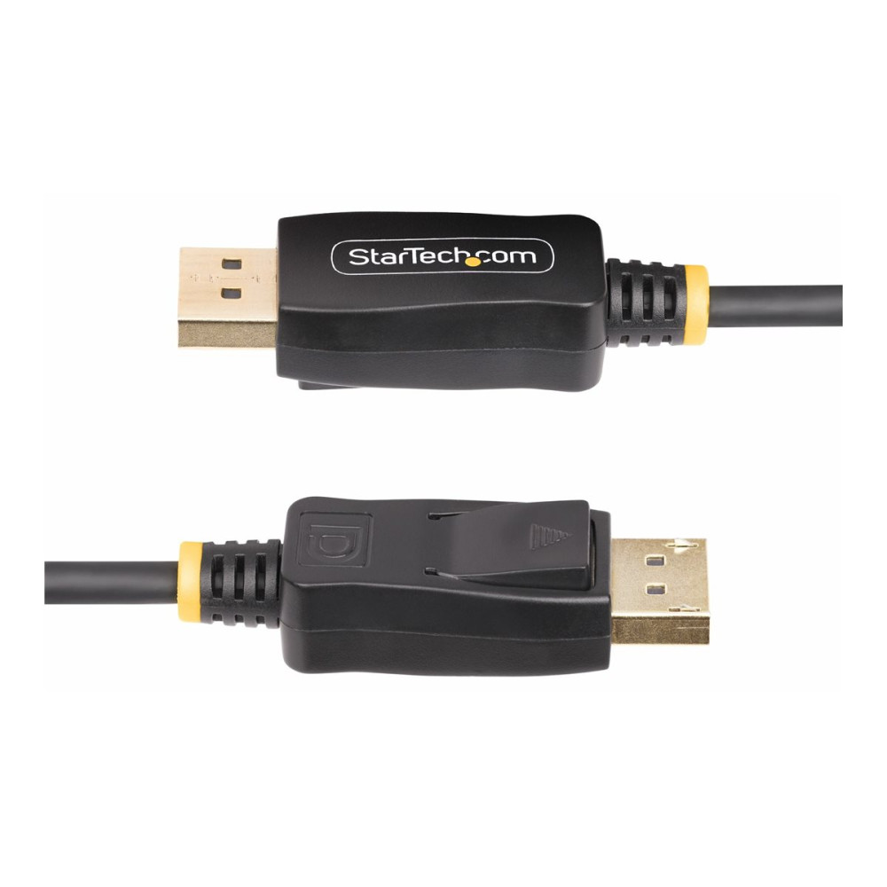 Produktbild för StarTech.com 3.3ft (1m) DisplayPort to HDMI Adapter Cable, 4K 60Hz with HDR, DP to HDMI 2.0b, Active Video Converter, DisplayPort Desktop to HDMI Monitor, M/M - DisplayPort to HDMI Cord (3F-DP-HDMI-4K60-HDR) - adapterkabel - DisplayPort / HDMI - 1 m