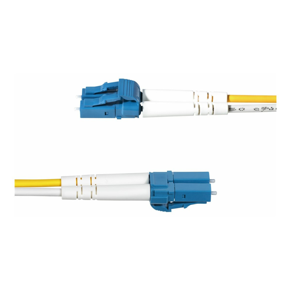 Produktbild för StarTech.com 7m (22.9ft) LC to LC (UPC) OS2 Single Mode Duplex Fiber Optic Cable, 9/125µm, Laser Optimized, 10G, Bend Insensitive, Low Insertion Loss - LSZH Fiber Patch Cord (SMDOS2LCLC7M) - patch-kabel - 7 m - 7 m - gul
