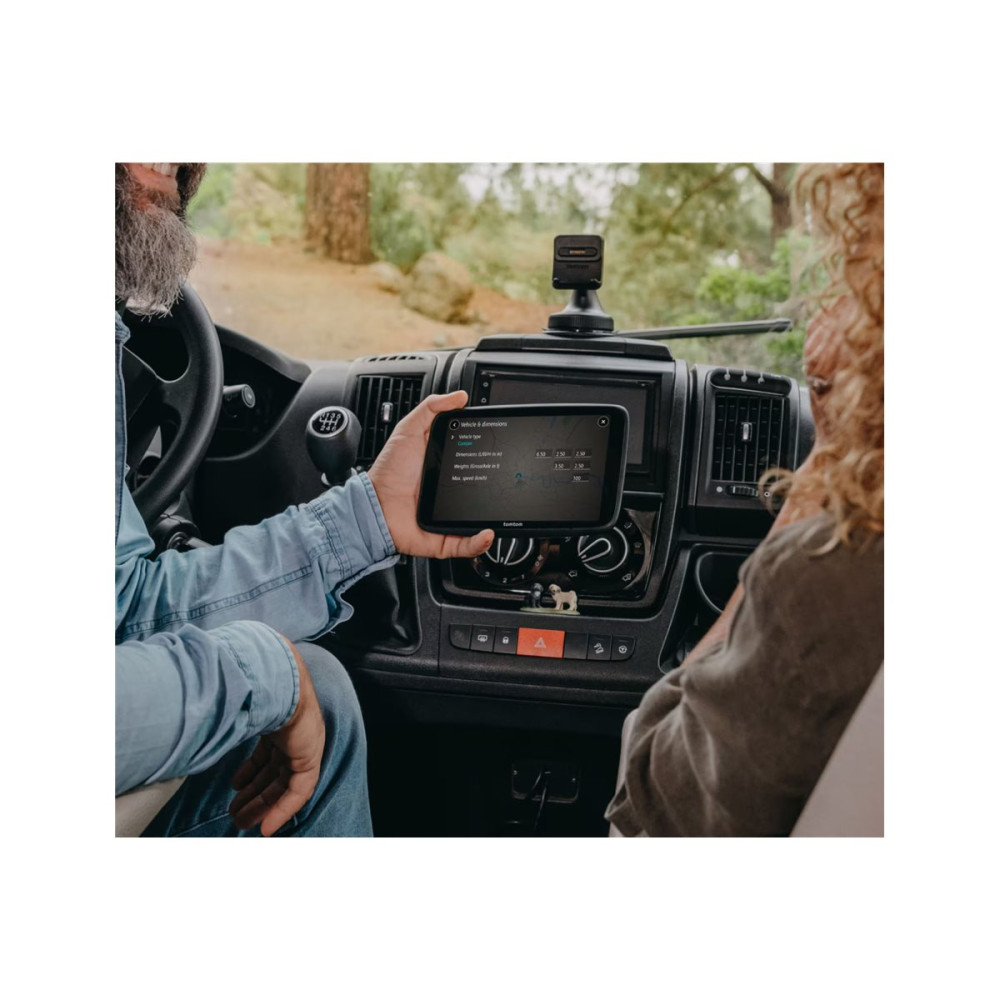 Produktbild för TomTom GO Camper Max - 2:a generationen - GPS-navigator