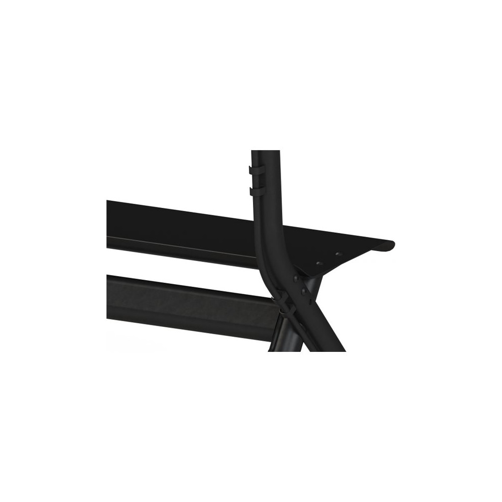 Produktbild för Vision VFM-F12 vagn - för LCD-display - stafflityp - mattsvart