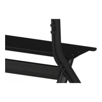 Produktbild för Vision VFM-F12 vagn - för LCD-display - stafflityp - mattsvart