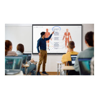 Produktbild för Optoma Creative Touch 5863RK 5-Series - 86" LED-bakgrundsbelyst LCD-skärm - 4K - för interaktiv kommunikation