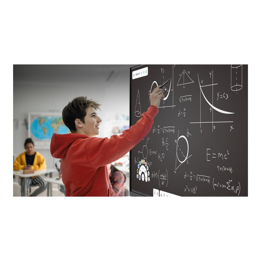 Produktbild för Optoma Creative Touch 5863RK 5-Series - 86" LED-bakgrundsbelyst LCD-skärm - 4K - för interaktiv kommunikation