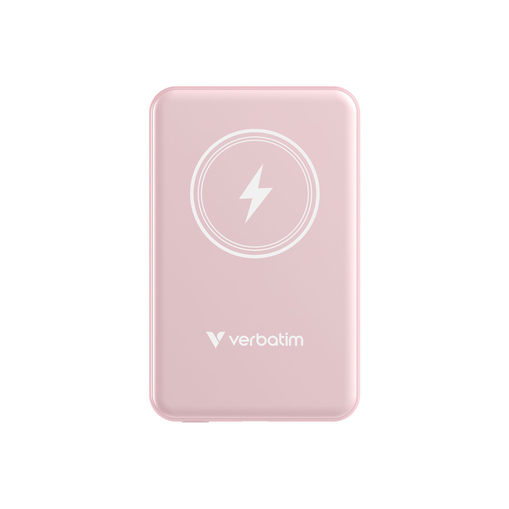 Produktbild för Verbatim Charge 'n' Go trådlös powerbank - magnetfäste - Li-pol - USB-C - 20 Watt