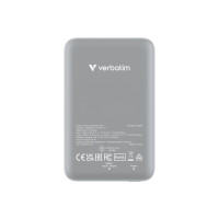 Produktbild för Verbatim Charge 'n' Go trådlös powerbank - magnetfäste - Li-pol - USB-C - 20 Watt