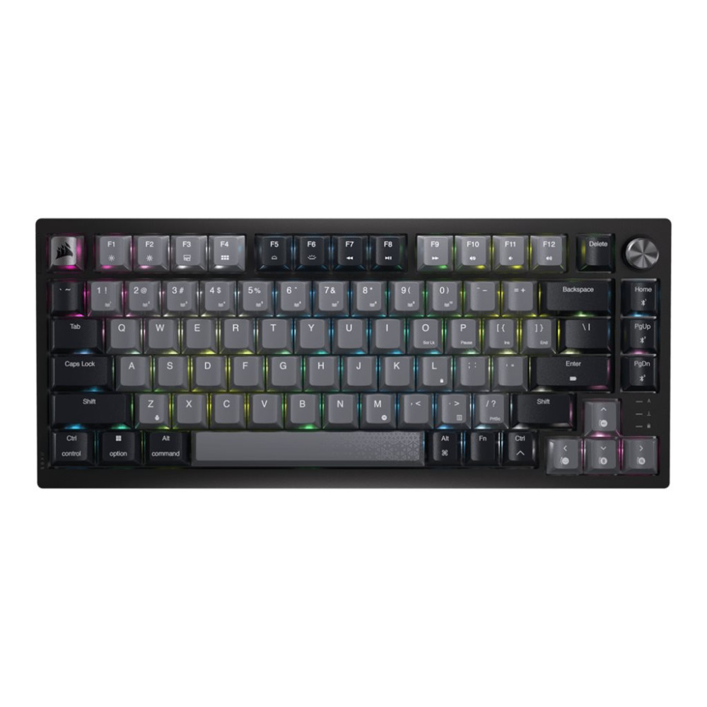 Produktbild för CORSAIR K65 PLUS Wireless - tangentbord - 75% - QWERTZ - tysk Inmatningsenhet