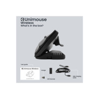 Produktbild för Contour Unimouse - vertikal mus - USB