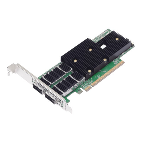 Broadcom Broadcom P2200G - nätverksadapter - PCIe 5.0 x16 - 400 Gigabit QSFP112 x 2