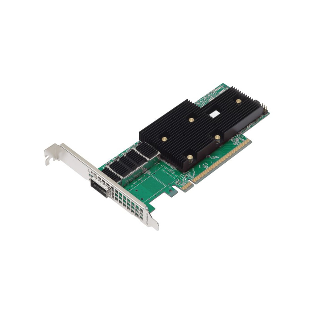 Produktbild för Broadcom P1400GD - nätverksadapter - PCIe 5.0 x16 - 400 Gigabit QSFP112 x 1
