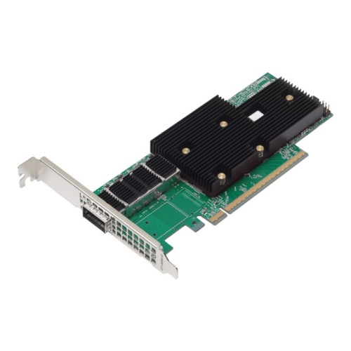 Broadcom Broadcom P1400GD - nätverksadapter - PCIe 5.0 x16 - 400 Gigabit QSFP112 x 1