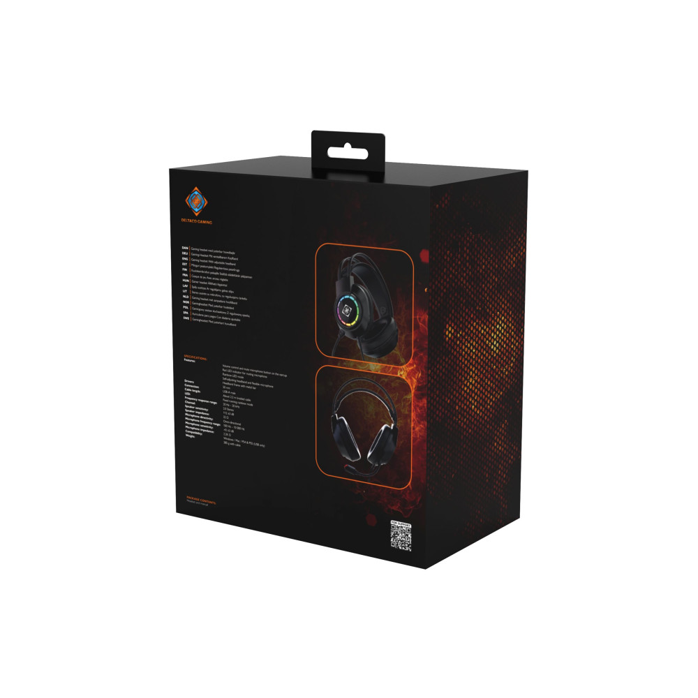 Produktbild för DELTACO GAMING DH220 - headset